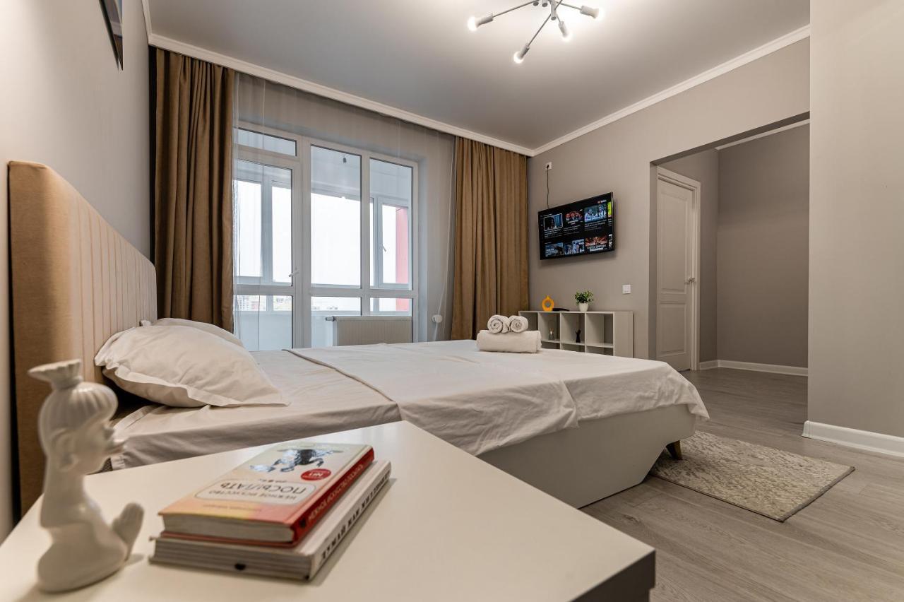 Уютная 1 Комнатная Freedom Apartment อัสตานา ภายนอก รูปภาพ
